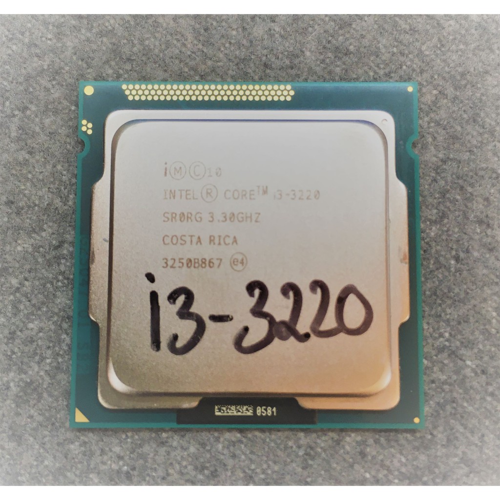 CPU Intel Core i3-3220 (3M Cache, 3.30 GHz)