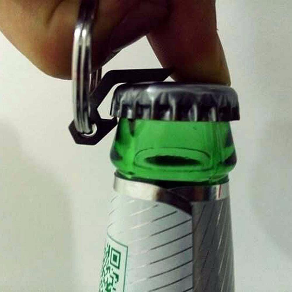 Dụng Cụ Mở Nắp Chai Mini EDC Bằng Thép Không Gỉ