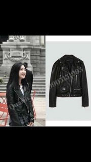 Áo da zara xuất xịn