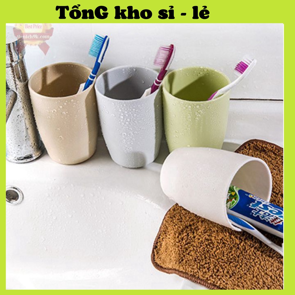 Cốc Đánh Răng Chất Liệu Lúa Mạch ( TRÒN ) 88084 tổng kho sỉ vp88