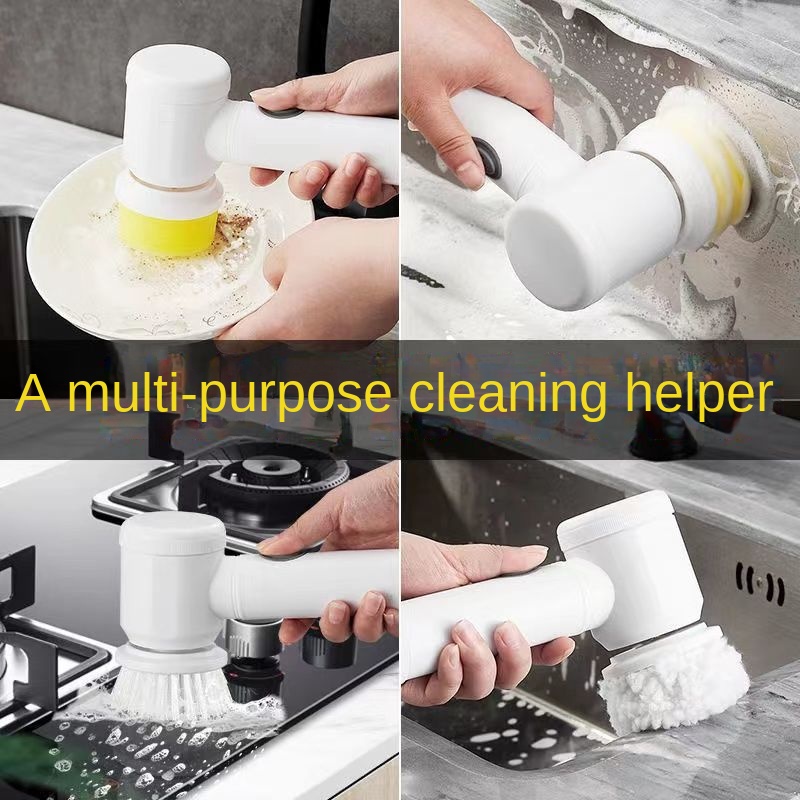 Bàn Chải Vệ Sinh Cầm Tay Chạy Điện Chống Thấm Nước Tiện Dụng