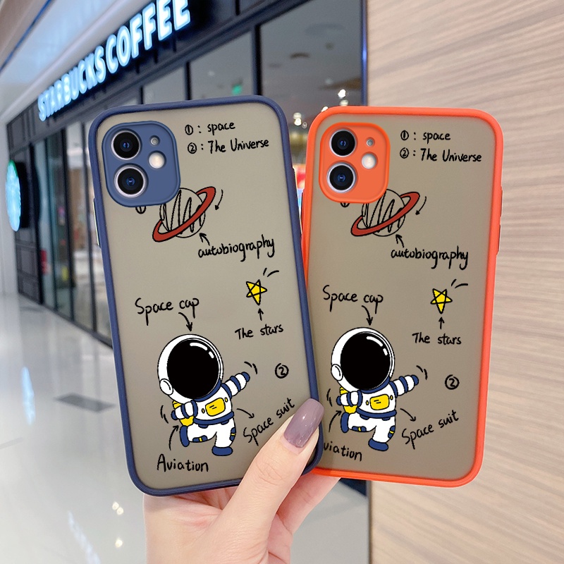 Ốp Điện Thoại Cứng Nhám Hình Phi Hành Gia Cho OPPO A96 Reno 7Z Reno7 z Reno7 lite Reno8 lite F21 Pro 5G