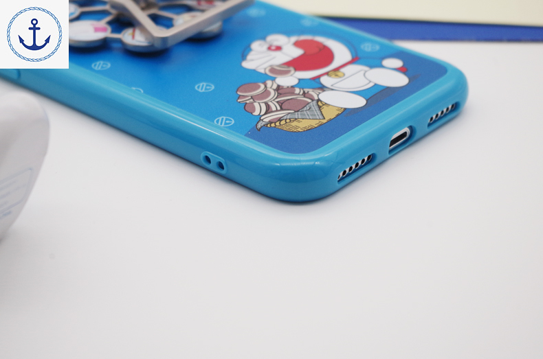 Ốp Điện Thoại In Hình Doraemon Đáng Yêu Cho Iphone X Ixr / 8plus 7