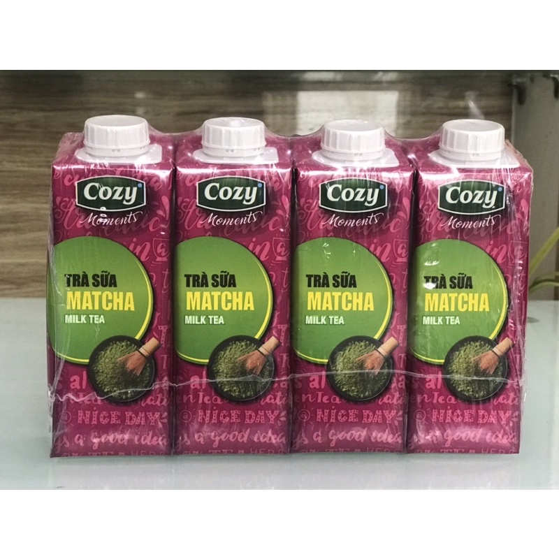 1 Lốc Trà Sữa MatCha 4 hộp /hộp 225 ml