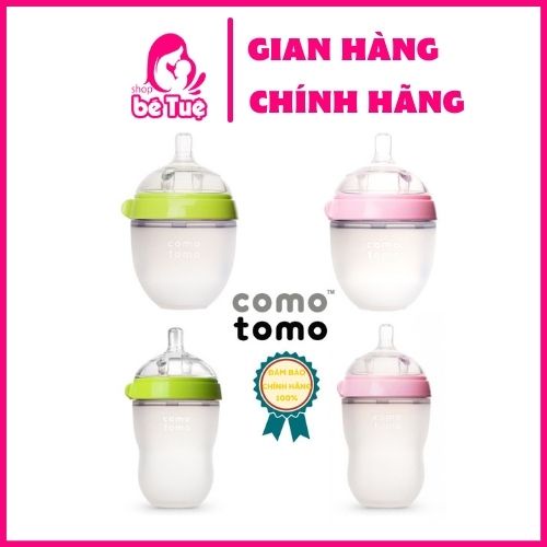 Bình Sữa Comotomo Silicon Cho Bé Siêu Mềm 150ml - 250ml ( CHÍNH HÃNG )
