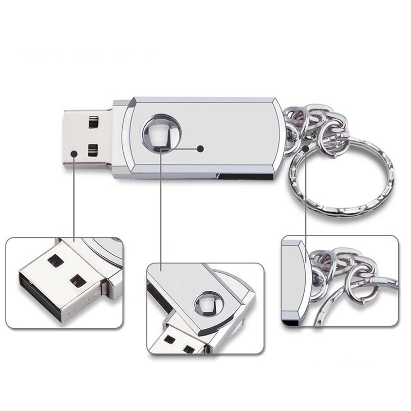 Usb Dung Lượng 64GB 8GB 128GB 512gb 2TB Bằng Thép Không Gỉ