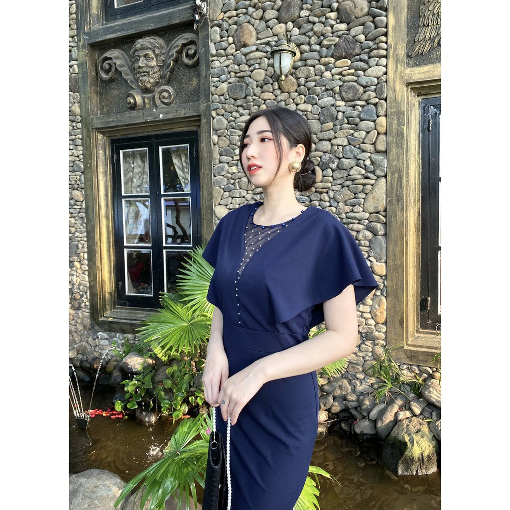 Đầm nữ trung niên thiết kế cao cấp sang trọng