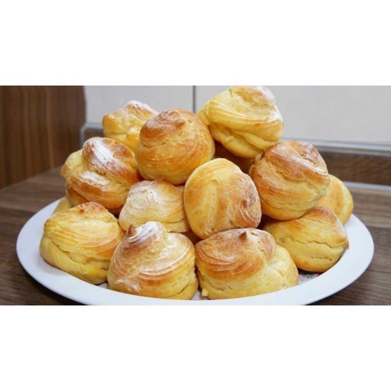 Bột trộn nhân Su Kem Custard Puartos 200gr (tách lẻ gói 1kg)