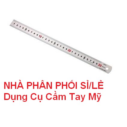 Thước lá inox 500, 1000mm chính hãng của Mỹ nhập khẩu Endura E8065 E8066