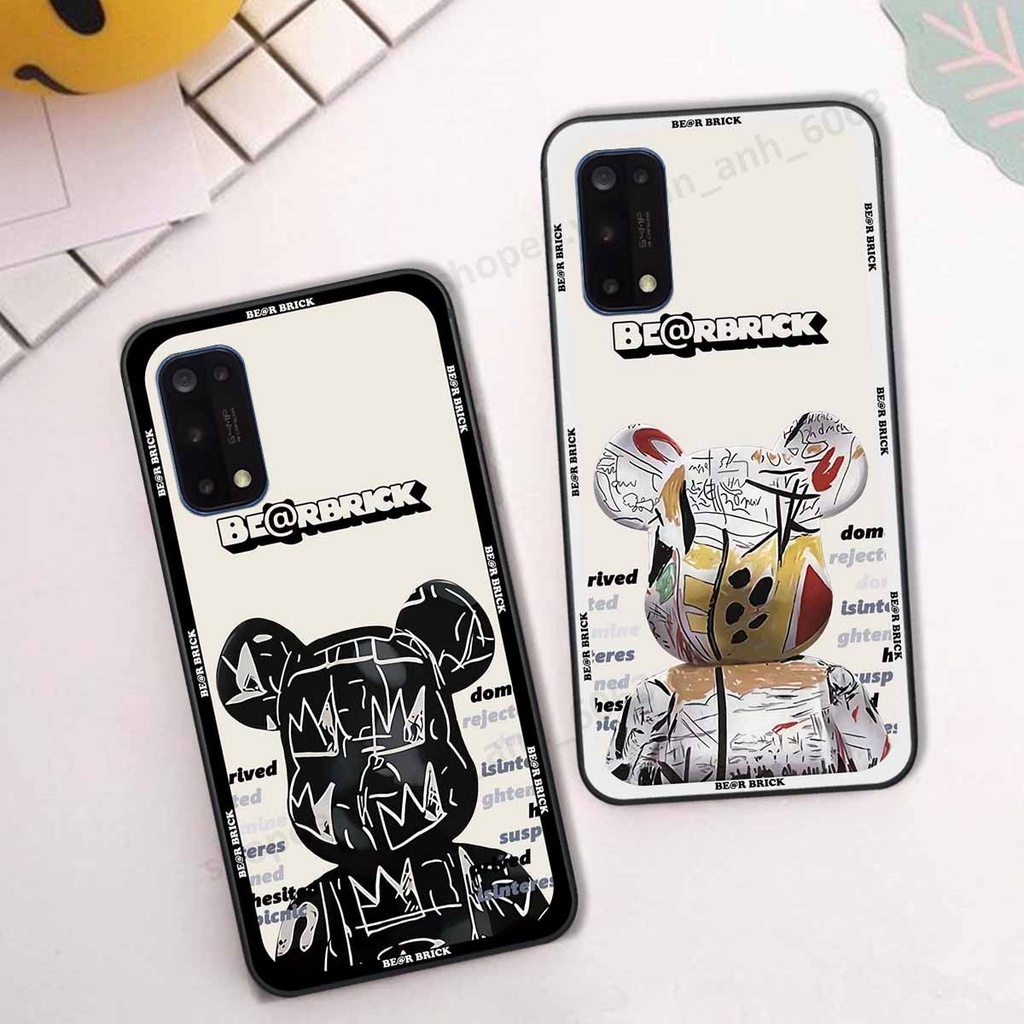 Ốp Realme 7 / 7 Pro be@r brick mars thời trang, ốp lưng điện thoại viền dẻo siêu chất