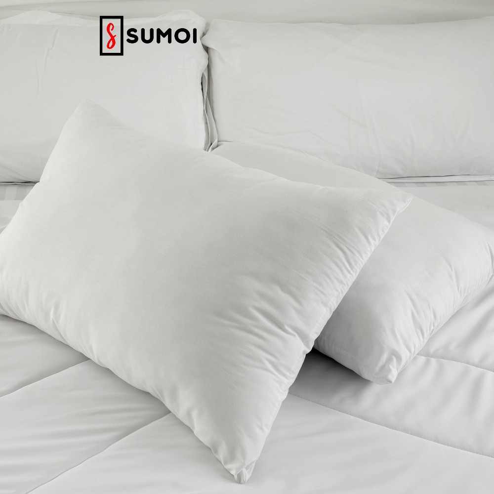 Ruột gối nằm SUMOI Basic kích thước 40x60 cm bông dành cho vỏ gối poly cotton