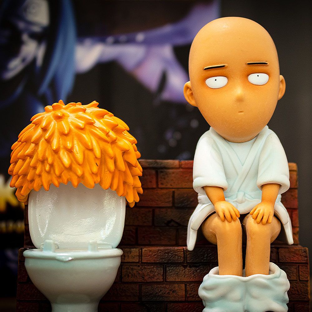 Mô Hình Nhân Vật Saitama Figma Trong One Punch Man Bằng Pvc Kích Thước 15cm