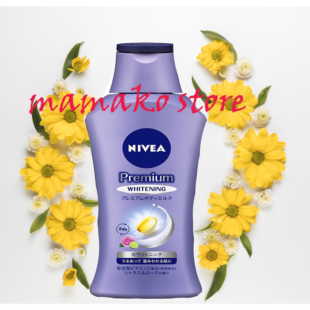 Sữa dưỡng thể cao cấp Nivea 190ml/ có bill hàng nhật