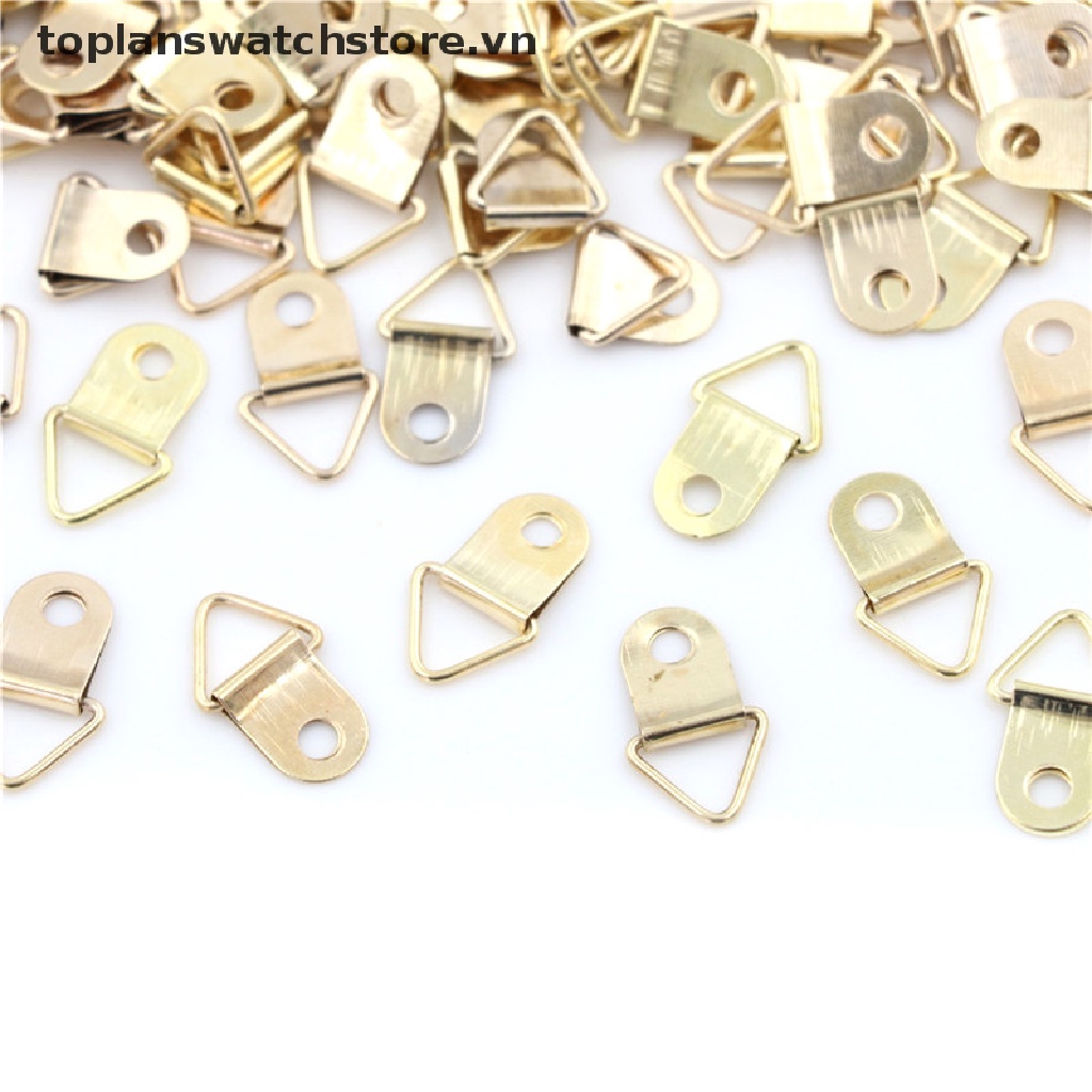 Set 100 Móc Treo Khung Ảnh Hình Chữ D Mini 10x20mm