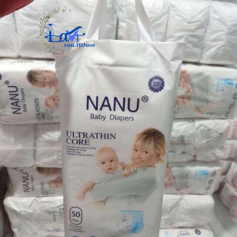 [HCM]Tã bĩm quần NANU 50 miếng xuất nhật đủ size M/L/XL/XXL/XXXL