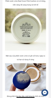 PHẤN NƯỚC LIME PINK VÀ COLLAGEN