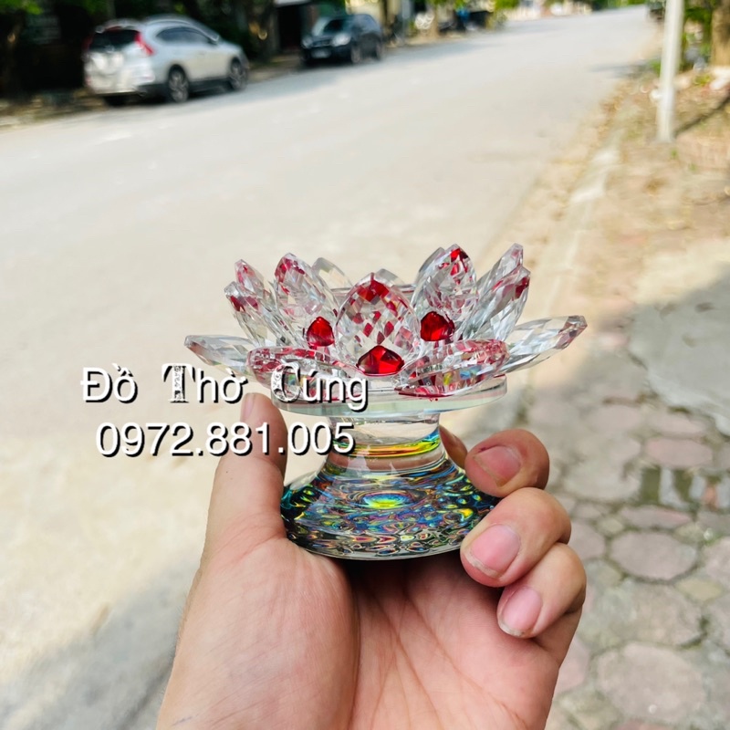 Chân nến pha lê cao cấp