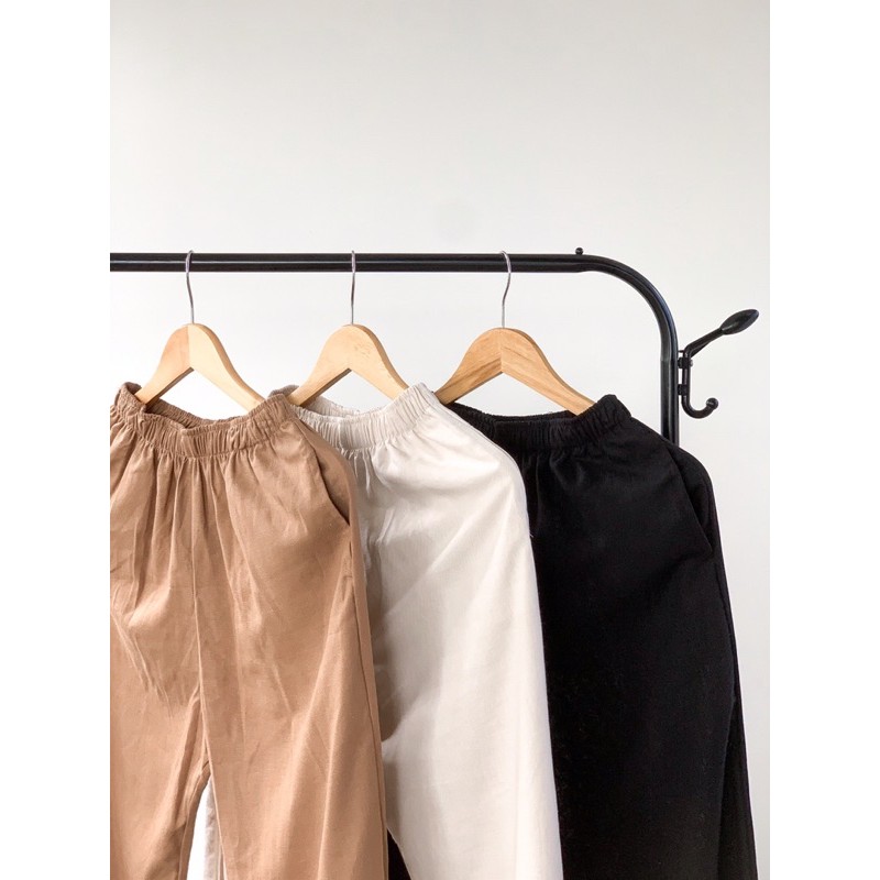 | quần Linen ống suông | made by Méow