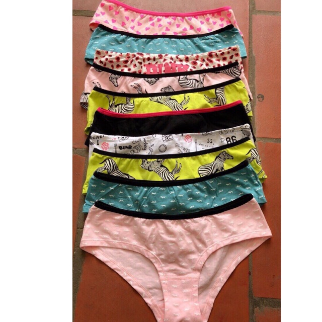 Quần combo 5 quần lót pink cotton kiểu dáng trẻ trung có size 45-65kg | BigBuy360 - bigbuy360.vn