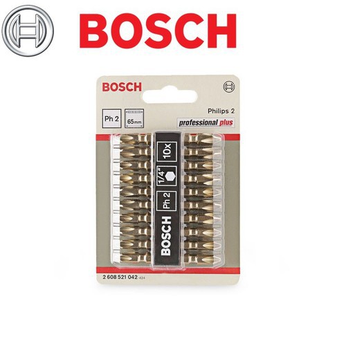 Đầu Vặn Vít Ngắn Bosch PH2-65mm -2608521042 (01 Mũi)