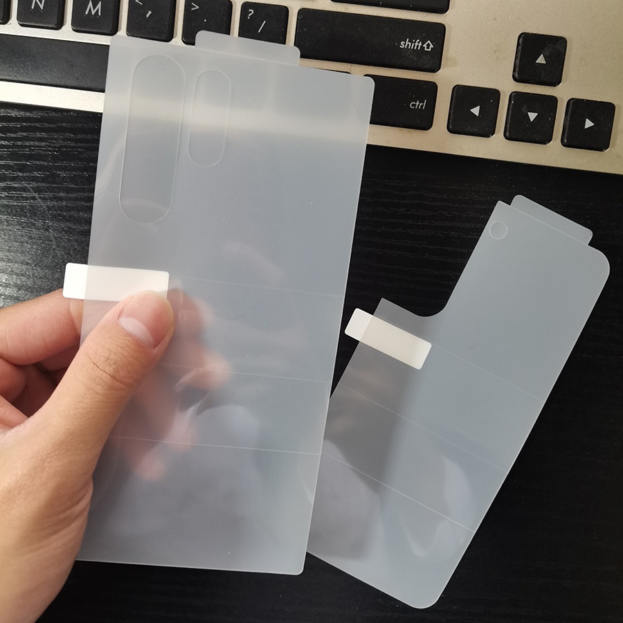 Set 2 Miếng Dán Hydrogel Bảo Vệ Mặt Sau Cho Samsung Galaxy S22 Ultra S22 Plus S22 + 5G