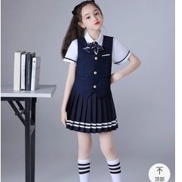 áo gile đồng phục bé gái đi học đi chơi