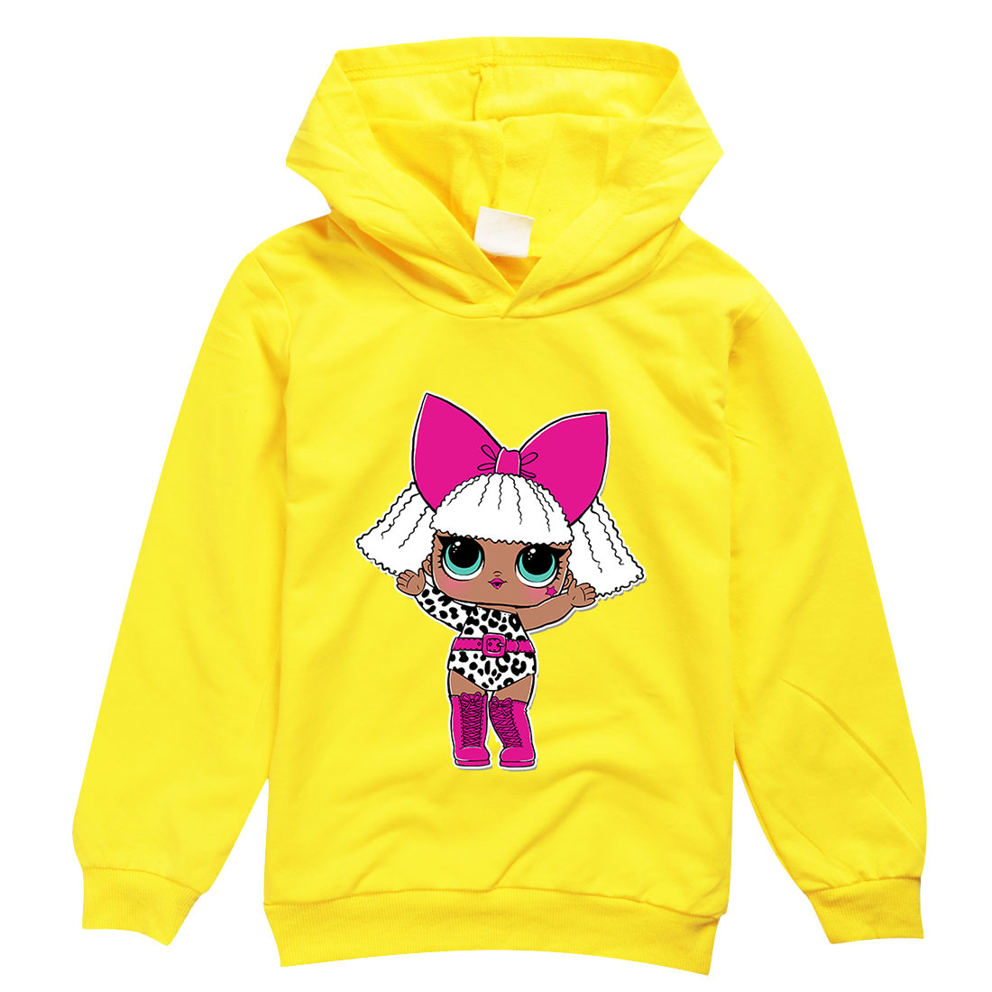 Áo Hoodie Thời Trang Xuân Thu Cho Bé Gái