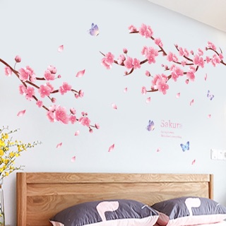 Decal dán tường hoa anh đào MS-73 [Sticker dán tường]