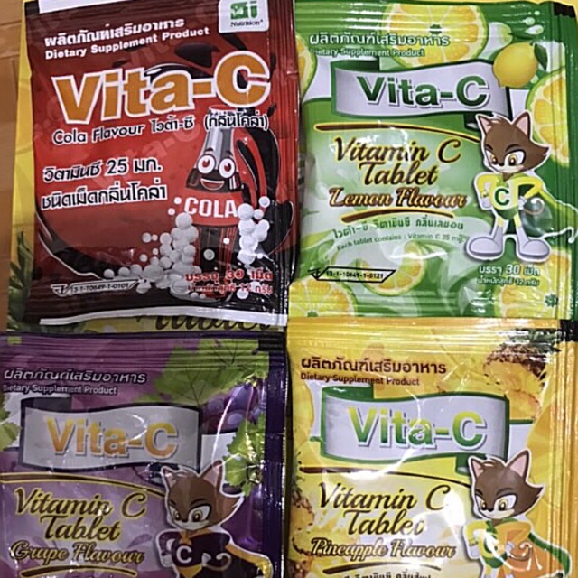Gói vitamin C Vita C Thái Lan