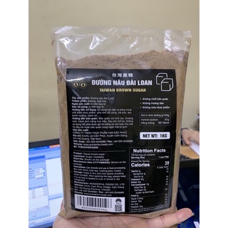 Đường Nâu Đài Loan WONDERFUL gói 1kg- ĐƯỜNG MỊN, THƠM NGON