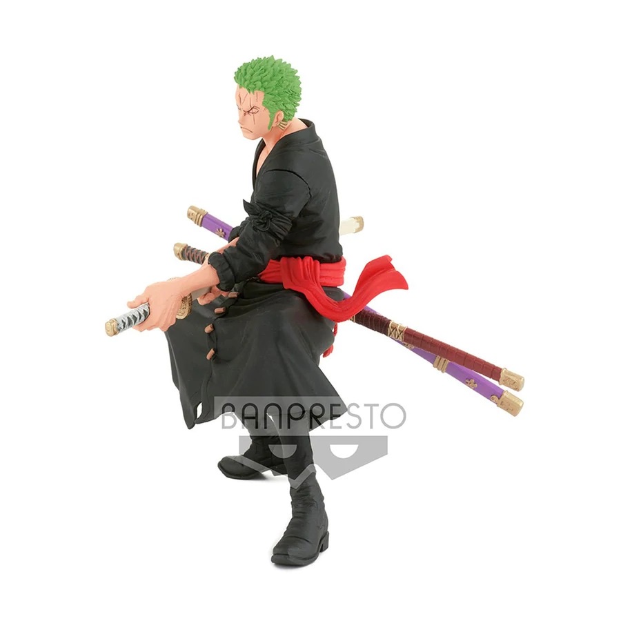 Mô hình One Piece chính hãng - Roronoa Zoro -  King Of Artist  - Wanokuni II