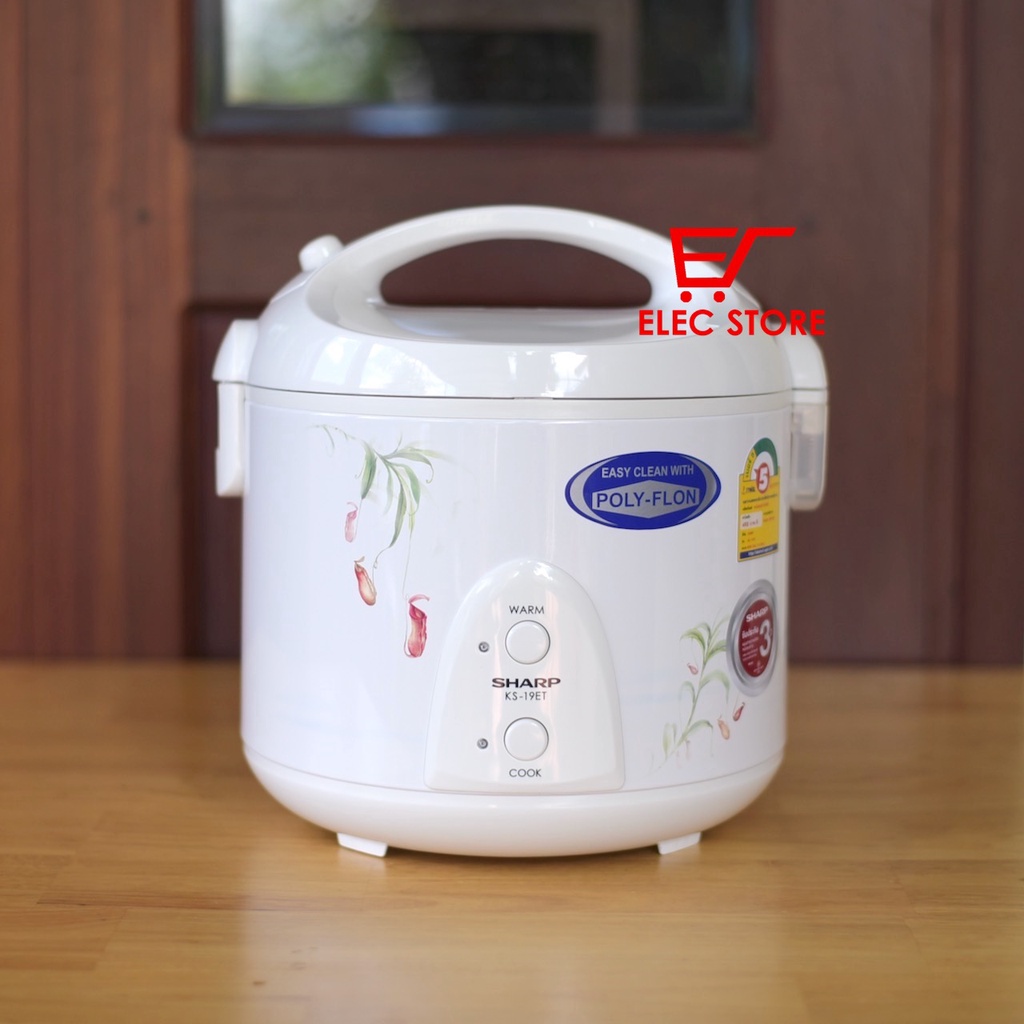 Nồi cơm điện SHARP 1.8L KS-19ET (Deluxe Series)