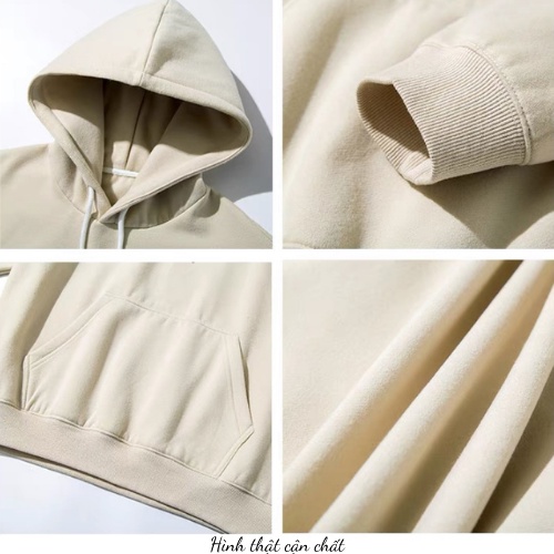 Áo khoác nỉ  Áo khoác hoodie nam nữ đẹp form rộng Unisex chất nỉ ngoại 2 lớp dày dặn - LUXCY