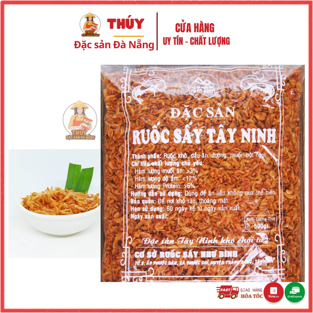 Tép sấy ăn liền 500gr loại ngon thơm giòn đậm vị