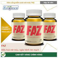 FAZ - hỗ trợ Giảm mỡ máu, cholesterol