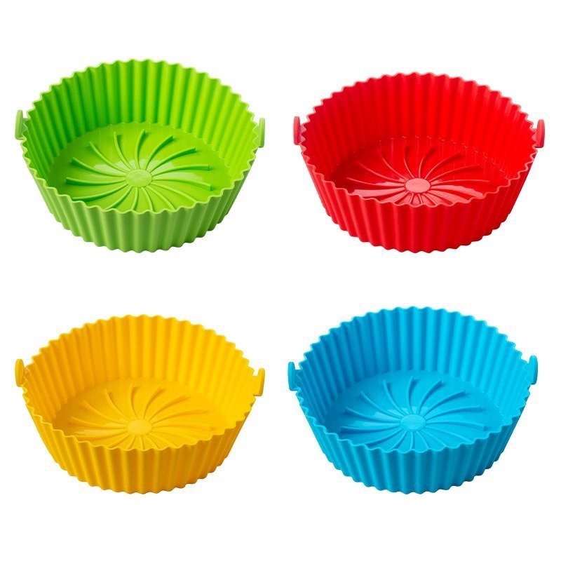 Nồi Chiên Không Khí Bằng Silicone Chống Dầu Đa Năng Có Thể Tái Sử Dụng