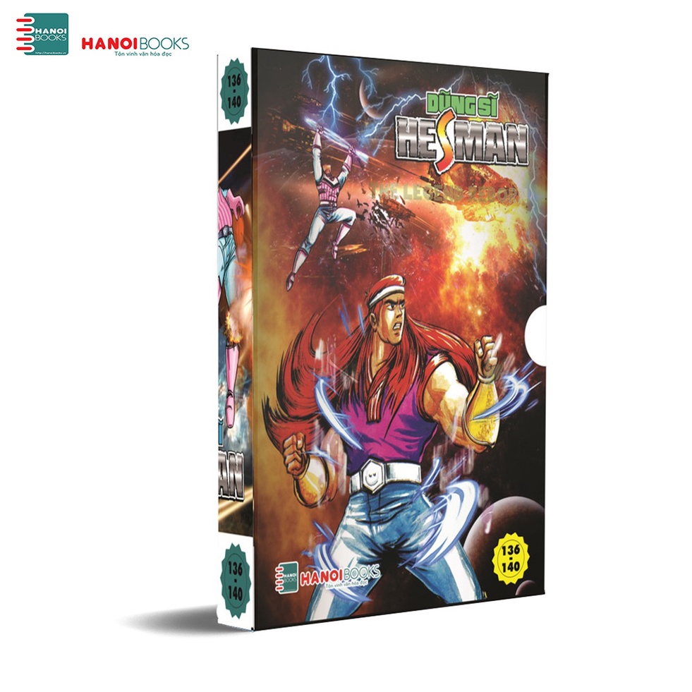 Sách - Boxset 28 : 5 Tập Dũng Sĩ HesMan