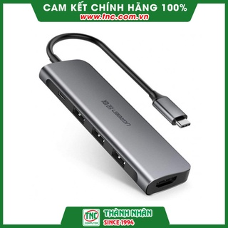 Bộ chuyển usb-c to hdmi kèm hub 3 usb 3.0 cao cấp ugreen 50209
