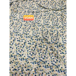 VẢI VOAN  HOA NHÍ - DÒNG VẢI THÔNG DỤNG - 1 MÉT X 1M5