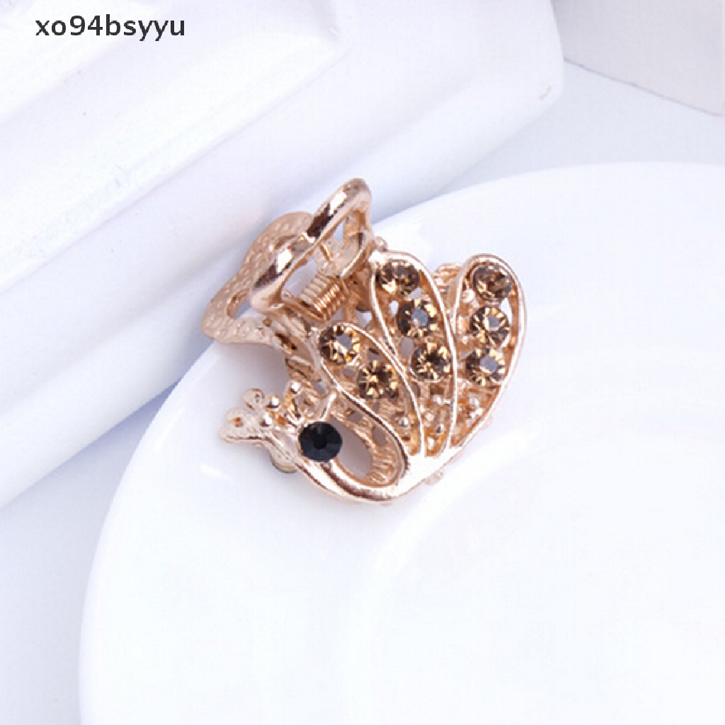 Kẹp Tóc Hình Bông Hoa Đính Pha Lê Mini xo94bsyyu