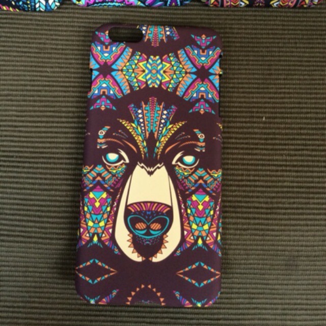 Ốp iphone 6 plus / 6s plus hoa văn thú