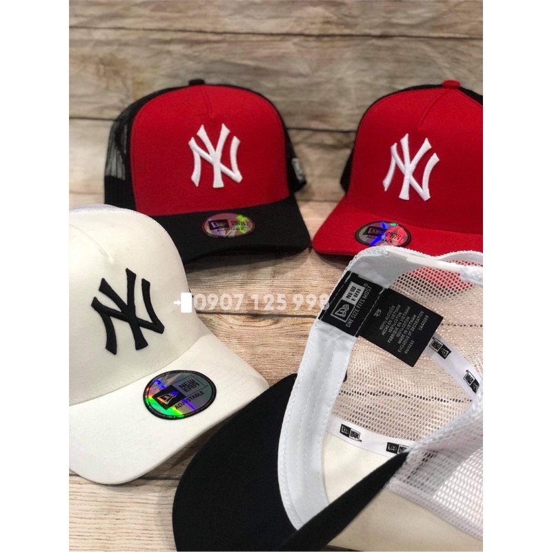 Nón kết phối lưới NY- NEW ERA, nón bóng chày.