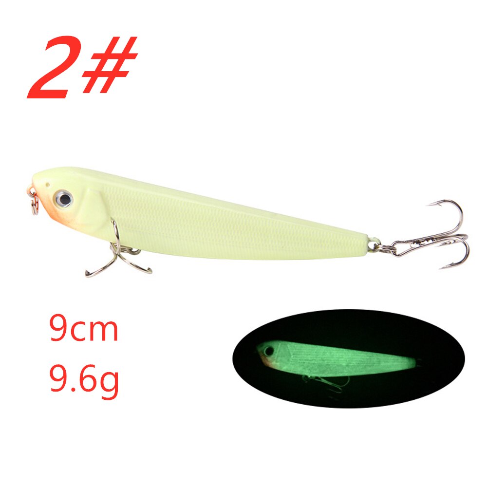 Mồi Câu Cá Nhân Tạo Cứng Phát Sáng Độc Đáo