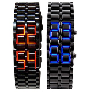Phiên Bản Thời Trang Của Đồng Hồ Điện Tử LED Sáng Tạo Đồng Hồ Lava Thép Không Gỉ Lava Đồng Hồ Điện Tử Chống Nước-552