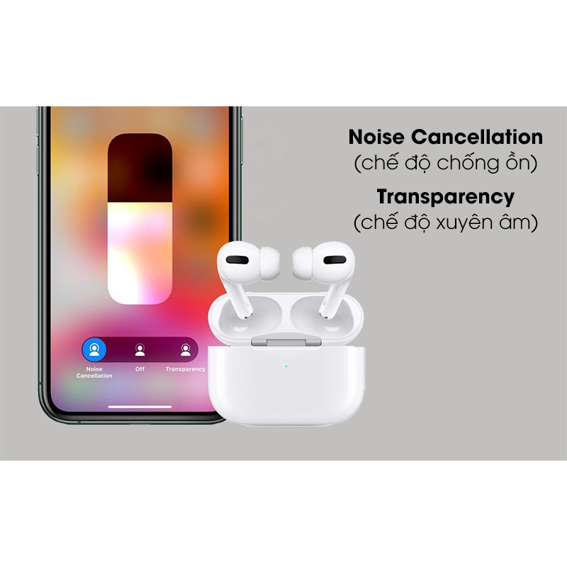 Tai nghe AirPods Pro sạc không dây Apple - Hàng Nhập Khẩu Chính Hãng