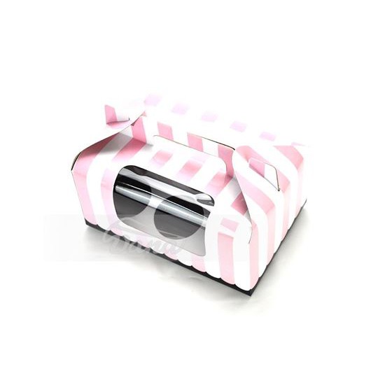 HỘP GIẤY CUPCAKE 6 Ô PINKERY