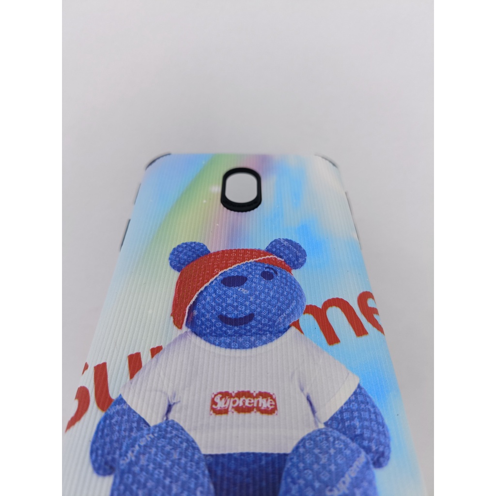 Ốp lưng samsung j7 pro chống sốc siêu bền chống bám vân tay nhựa dẻo in hình gấu xanh ốp điện thoại