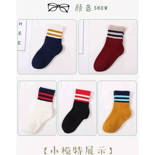 combo 10 đôi tất cổ dài  cho bé - Hàn quốc