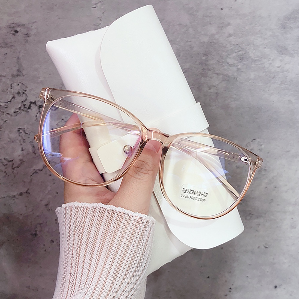 Mắt Kính Gọng Nhựa Trong Suốt Phong Cách Hàn Quốc Thời Trang Cho Nam Và Nữ
