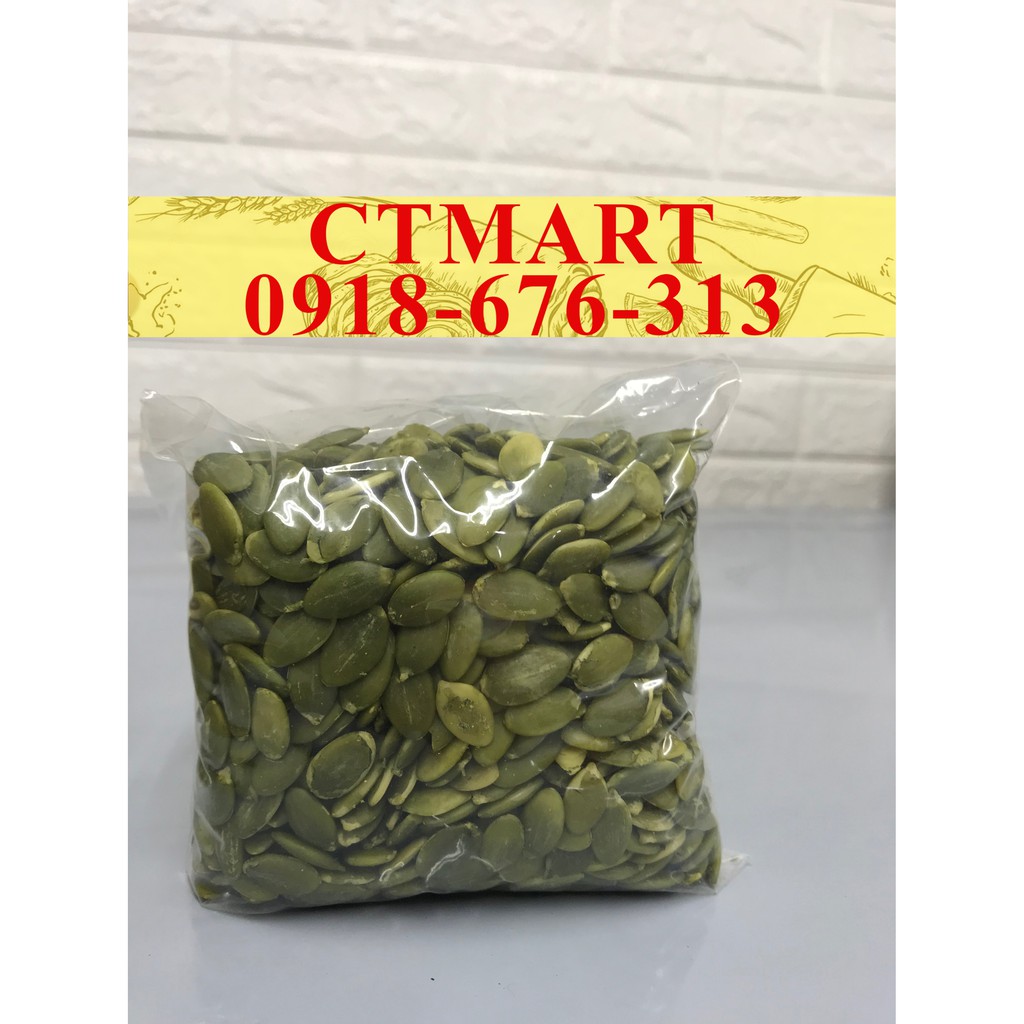 Hạt bí xanh 500gr hoặc 1kg- Nguyên liệu làm nhân bánh trung thu